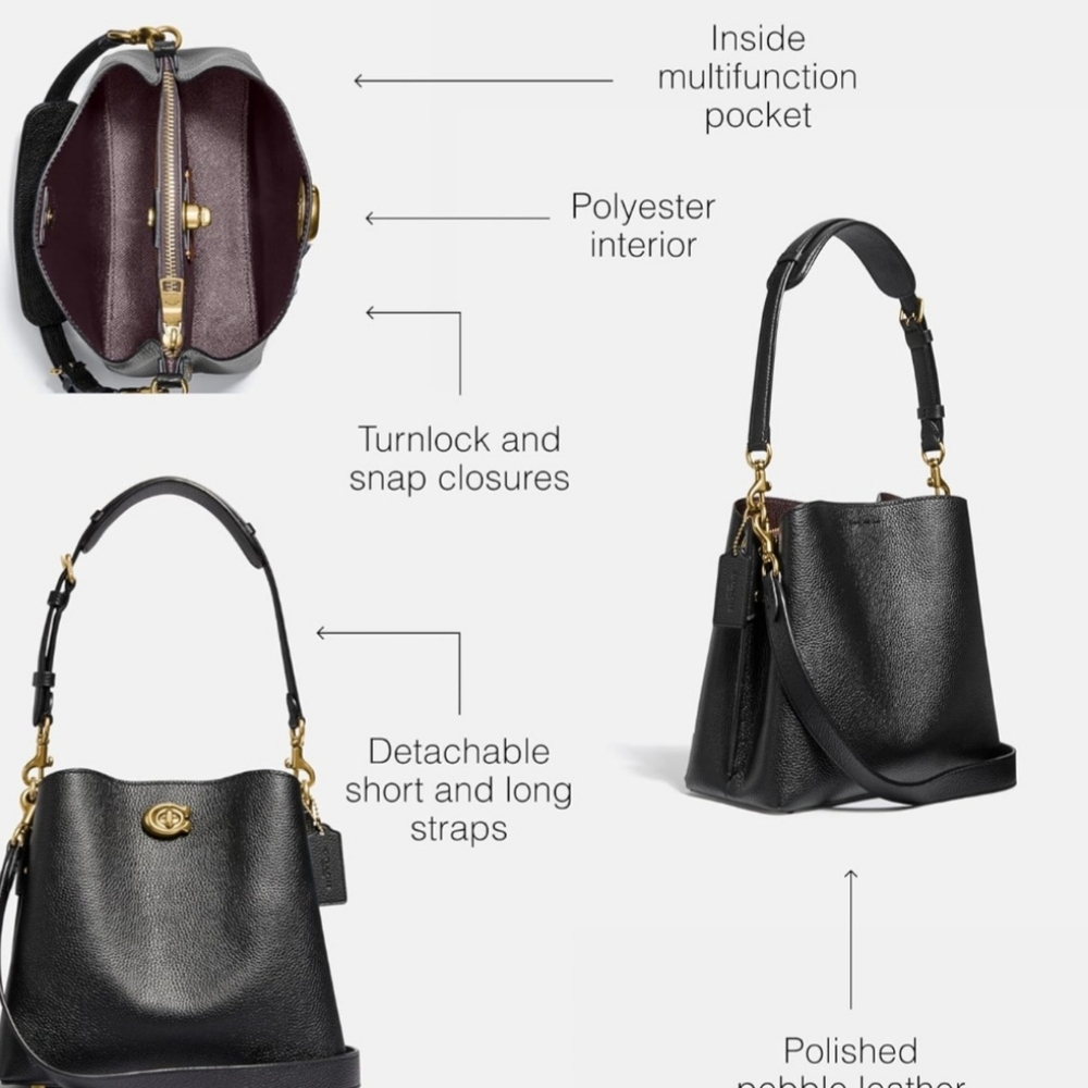 Coach bucket bag - Picture 3 of 4